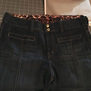 Express X2 high waist, wide leg jeans