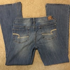 American Eagle sz 8 Artist Stretch Flare Jeans