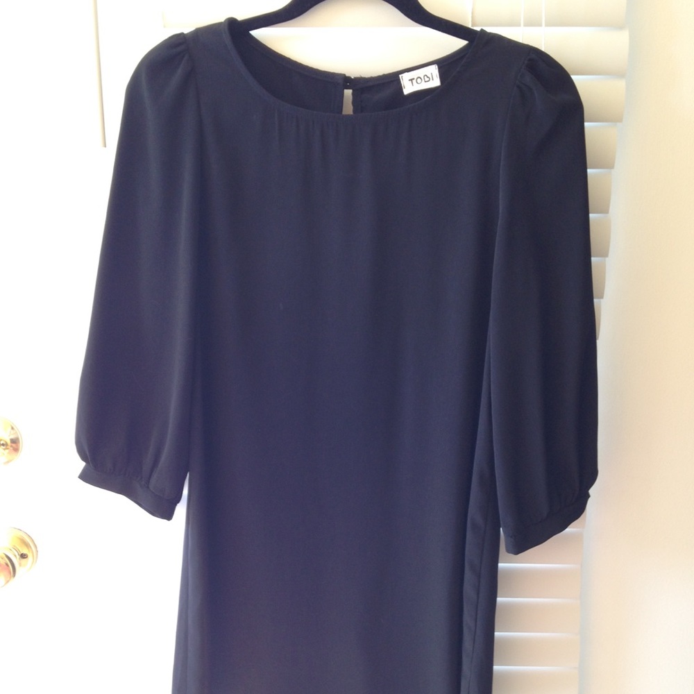 Little Black Shift Dress