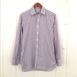 Turnbull & Asser Plaid Shirt