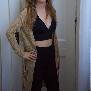 ❌SOLD❌ Free People Green Maxi Cardigan