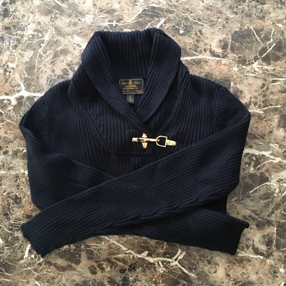 Ralph Lauren Black Label Sweaters - Ralph Lauren Black Label Ribbed Sweater M