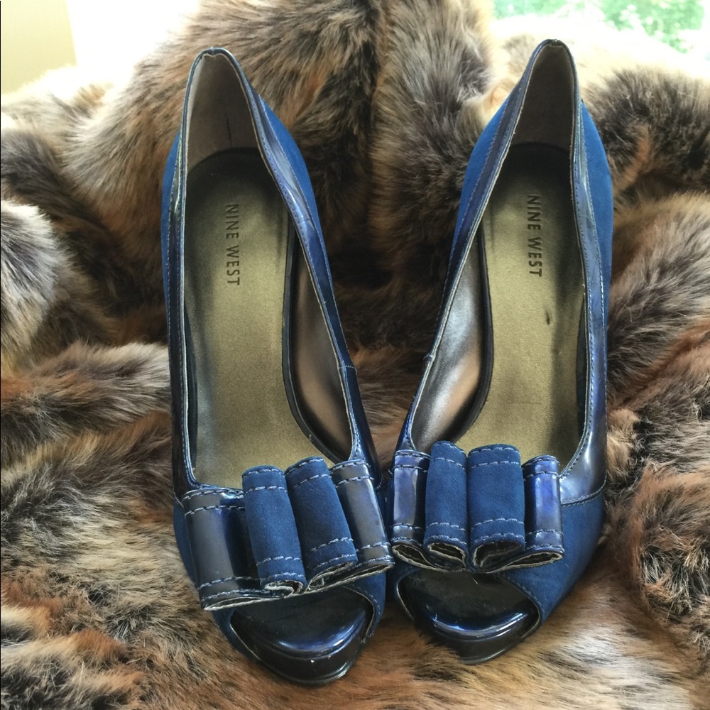 Nine West Peep Toe Heels