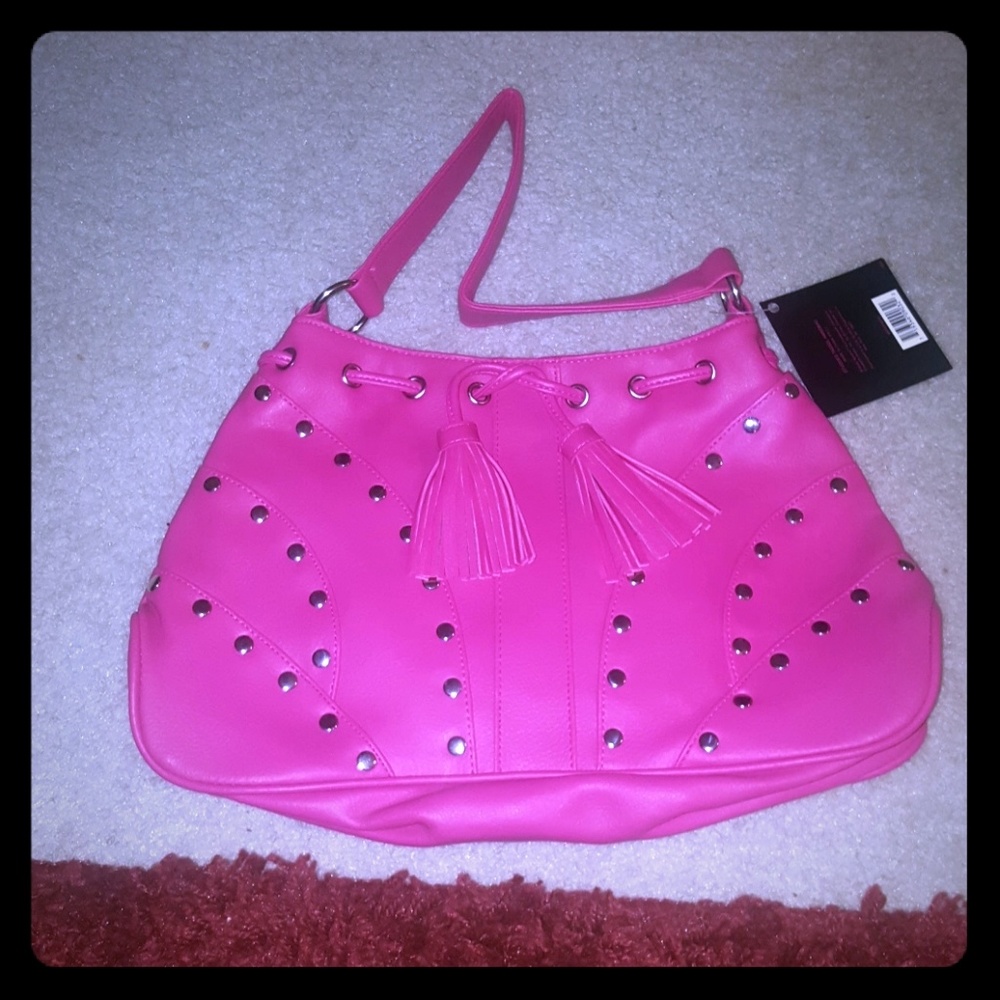 Sale!Studded tassel handbag