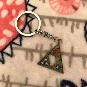 Legend Of Zelda Triforce Keychain