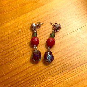 Sabika colorful dangly earrings. Never worn