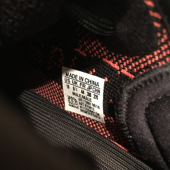 Infrared Yeezys - Picture 5 of 6
