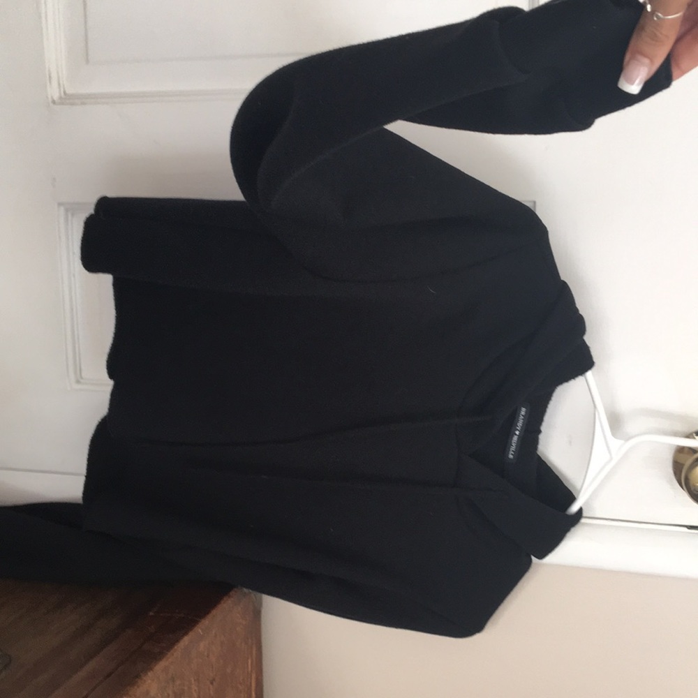 Brandy Melville crop black sweatshirt
