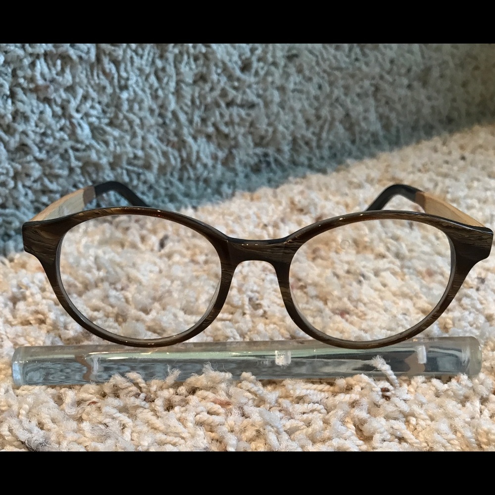 Tony Morgan mixed media eyeglasses.