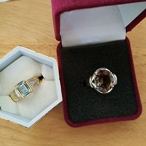 Gold and Silver rings