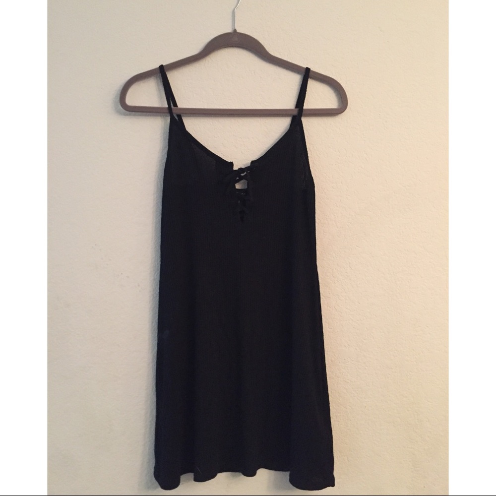 { lace up dress }