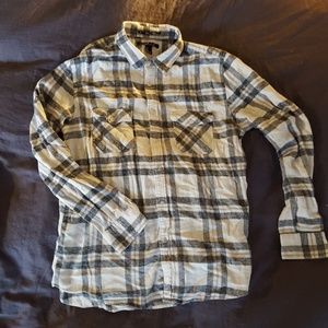 21 Men Flannel in grey and white