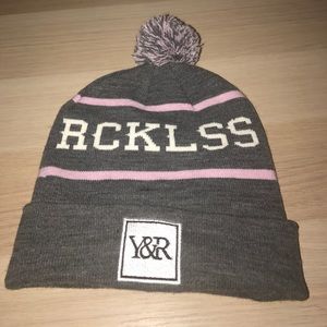 Young and reckless beanie hat