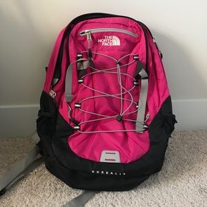 Pink North Face Borealis Backpack