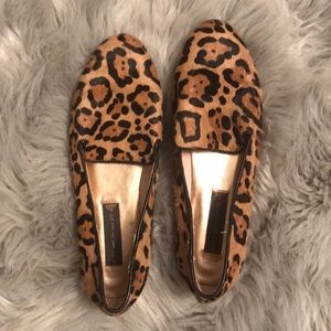 Steve Madden leopard flats
