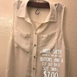 White shear tank