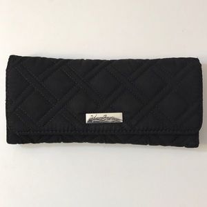 Vera Bradley Trifold Wallet - Black.