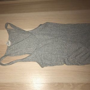 Victoria secret gray tank size xs