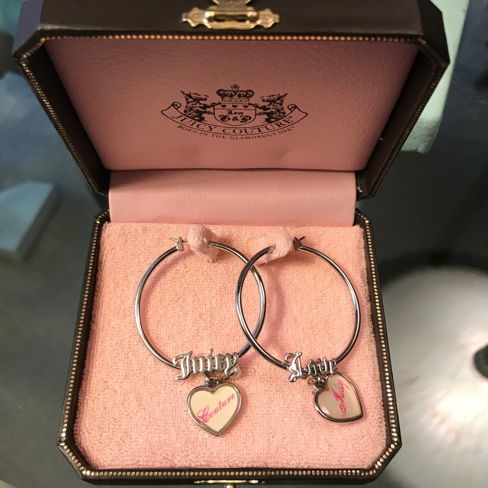 Juicy Couture Hoop Earrings
