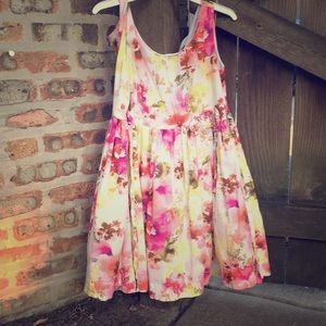 A cute flower dress