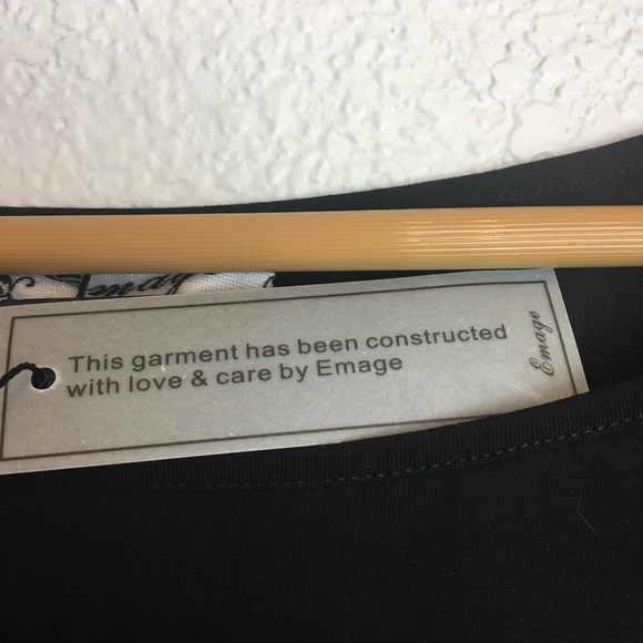 Emage Bodycon Dress Velvet Floral - Picture 5 of 7