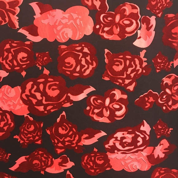 Emage Bodycon Dress Velvet Floral - Picture 6 of 7