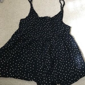 Polka dot romper