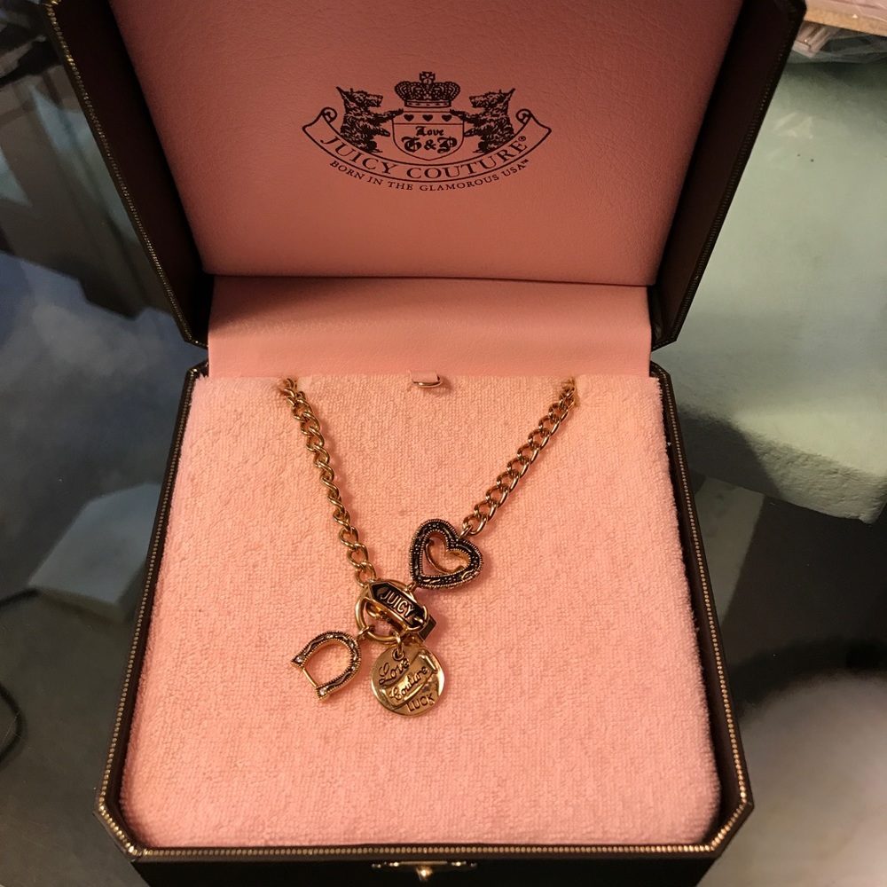 Juicy Couture Starter Charm Necklace "Lady Juicy"