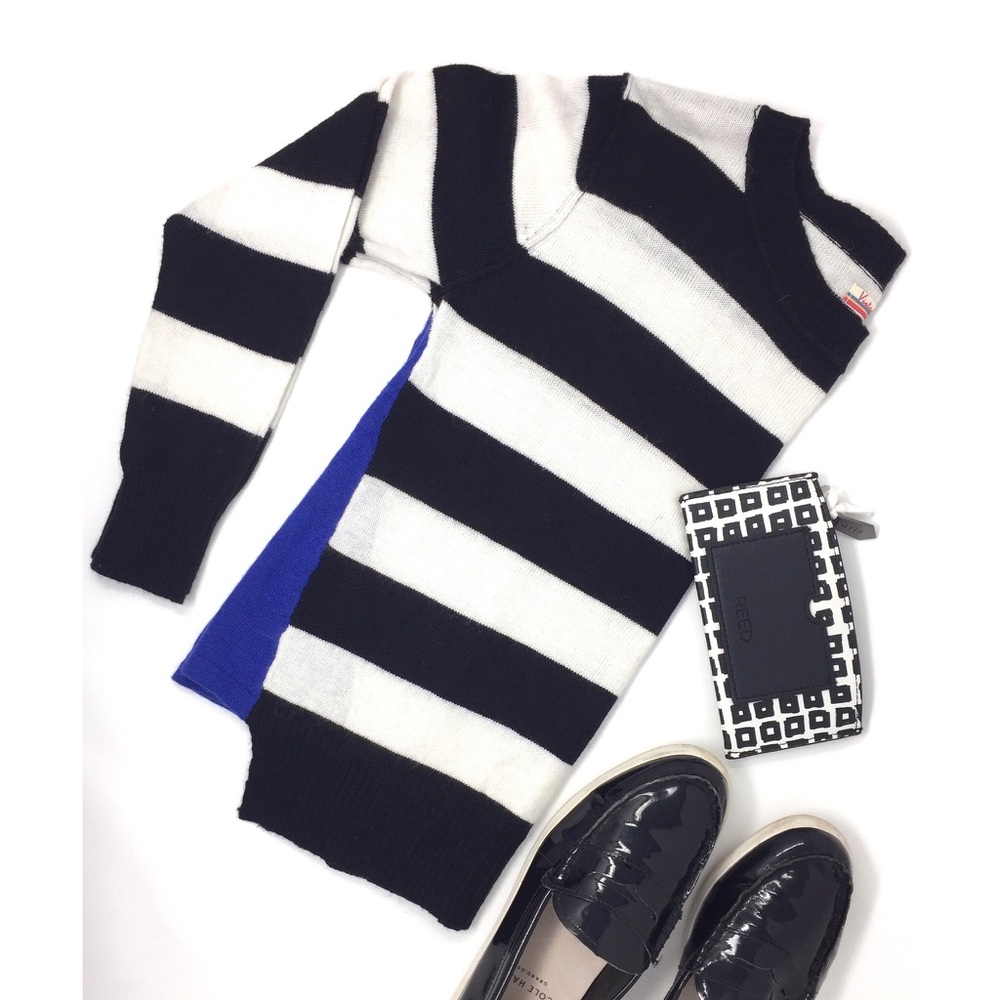 ✨NWT✨ Vintage Havana Color Block Striped Sweater