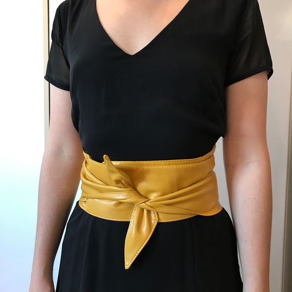 Urban Outfitters Accessories - Mustard Wrap Belt