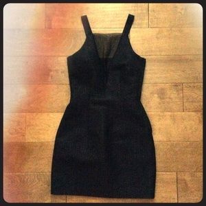 H&M black shimmer party dress