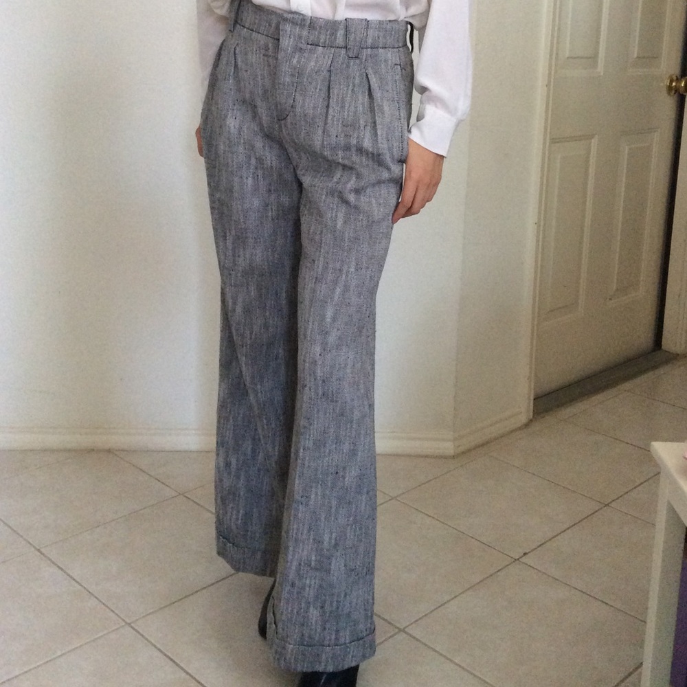 Giambattista Valli - Linen Tweed Trousers - 26"