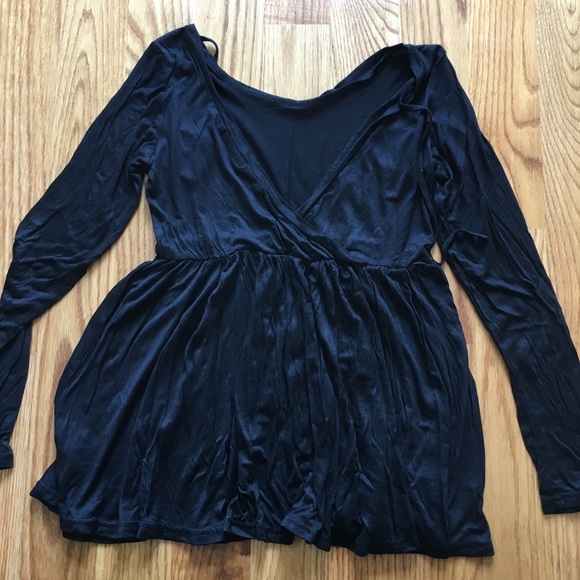 Amaryllis Tops - OFFERS WELCOME ⭐️ NEW Black Tie Detail Peplum Top Amaryllis Tops - OFFERS WELCOME ⭐️ NEW Black Tie Detail Peplum Top