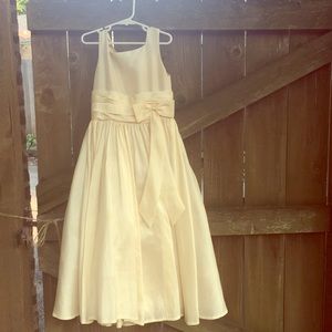 Pale creme dress