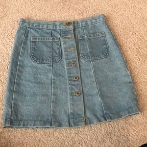 Brandy Melville Jean skirt