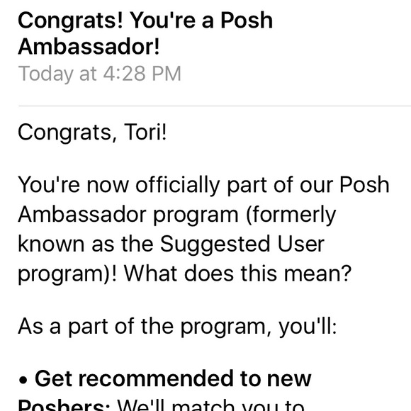 Meet your Posher, Tori - Picture 5 of 7