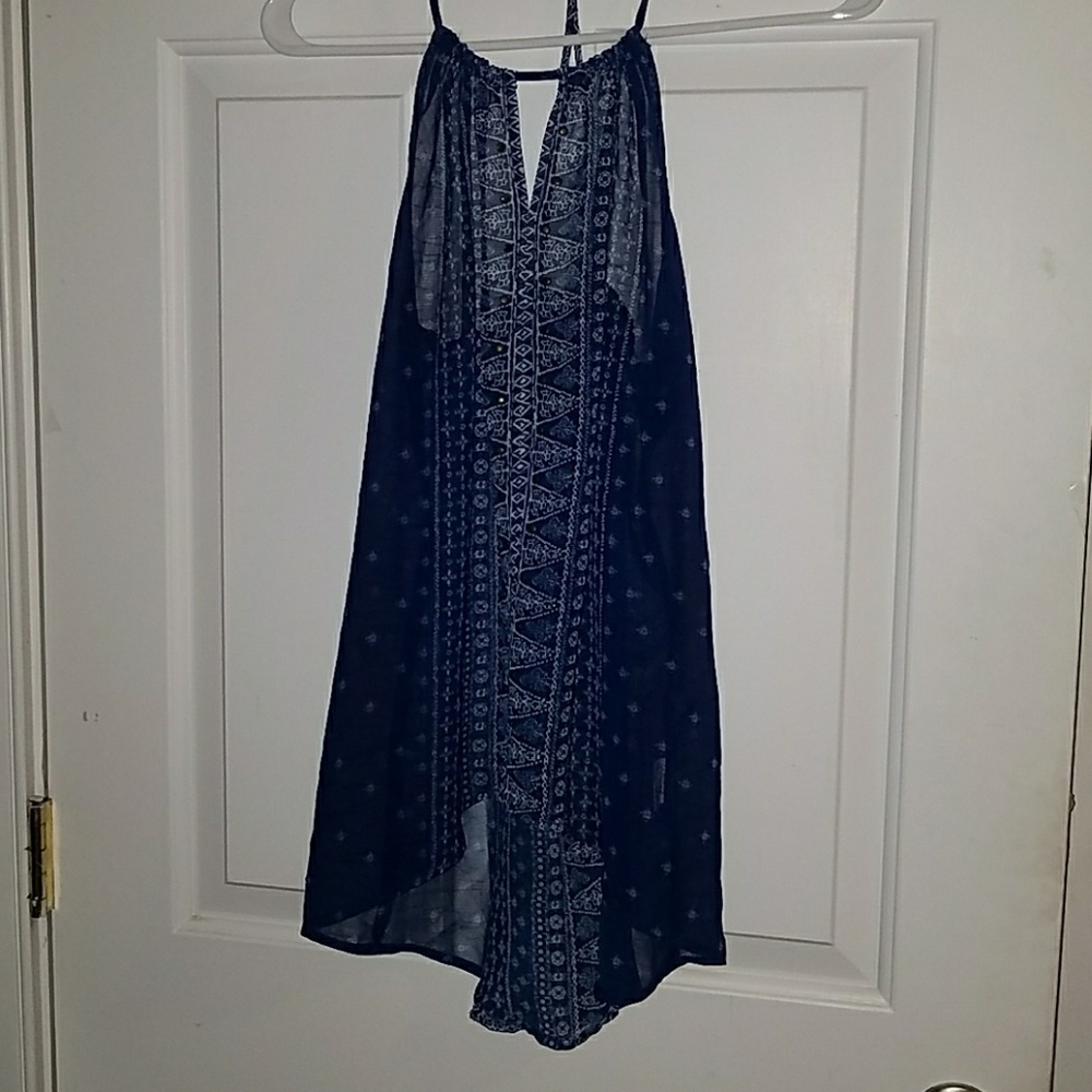 Meshy aline tank
