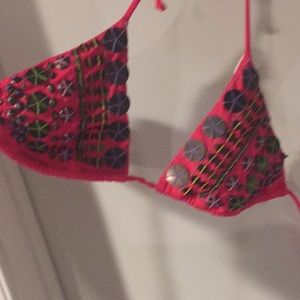 VS embellished bikini top