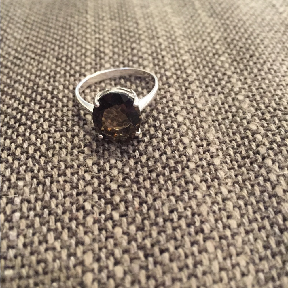 Brown Smokey Quartz Ring💍