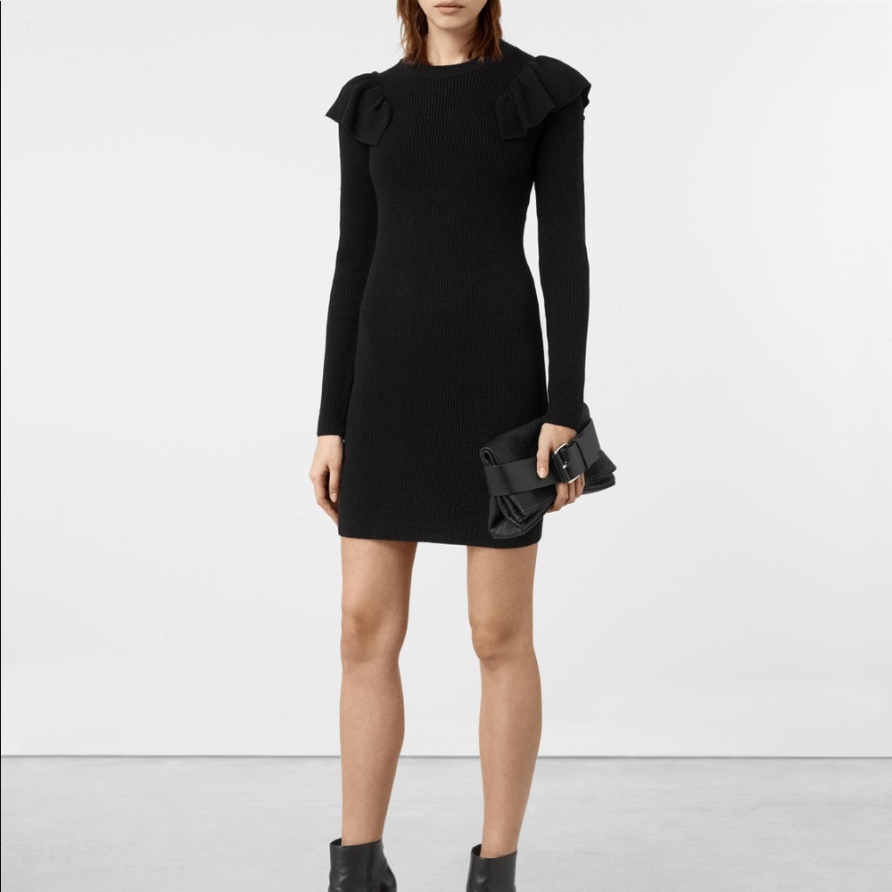 All Saints Derley Sweater Dress - Picture 2 of 4