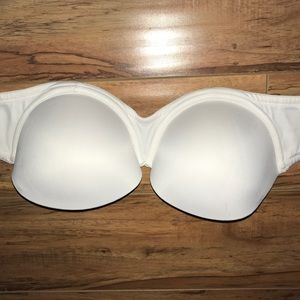 PINK strapless push-up bra