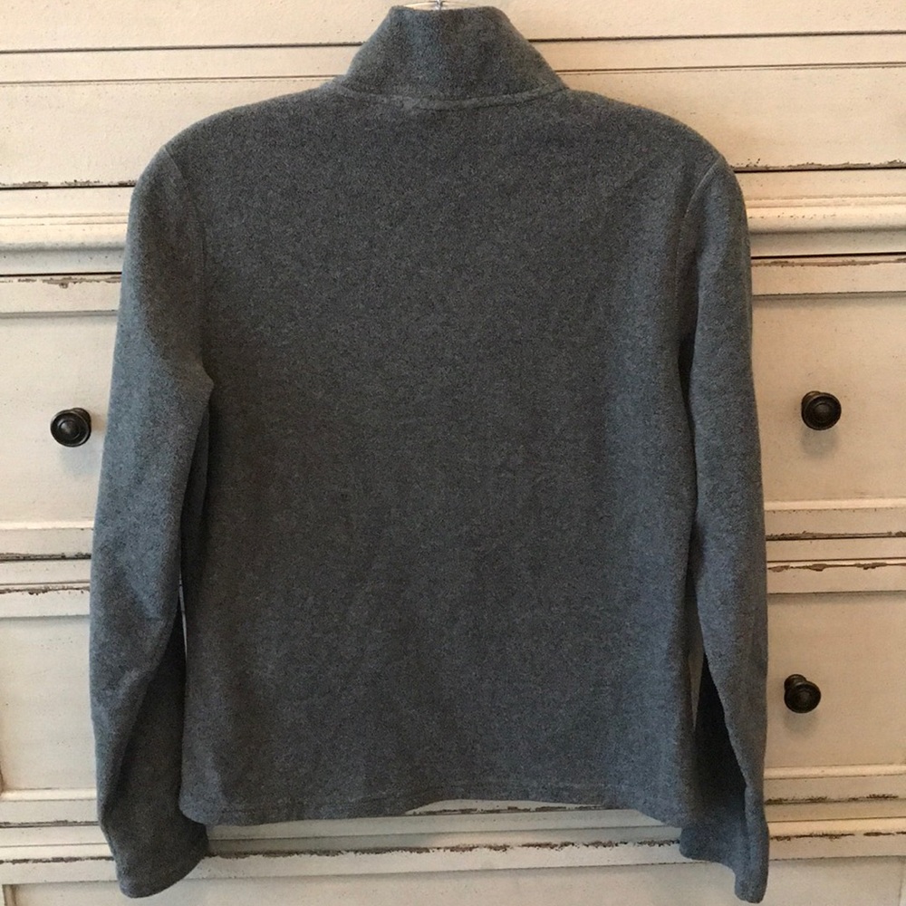North face gray half zip fleece - Picture 4 of 4