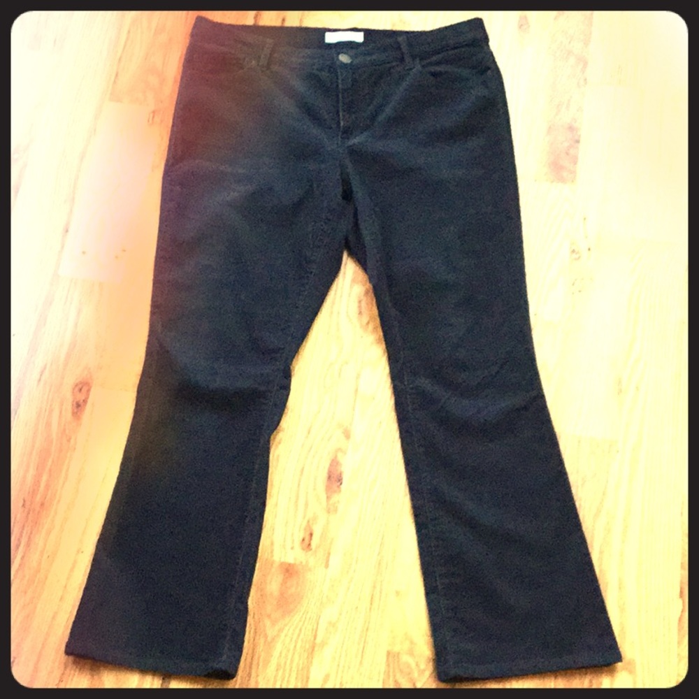 NWT Loft Corduroy Flare Crop Jeans