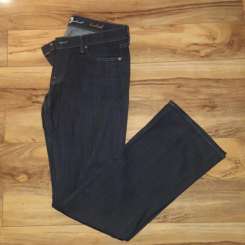 7 for all mankind 29 bootcut gold dark