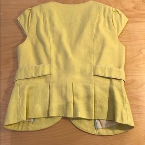 elevenses Jackets & Coats - Lemon yellow Anthropologie jacket elevenses Jackets & Coats - Lemon yellow Anthropologie jacket