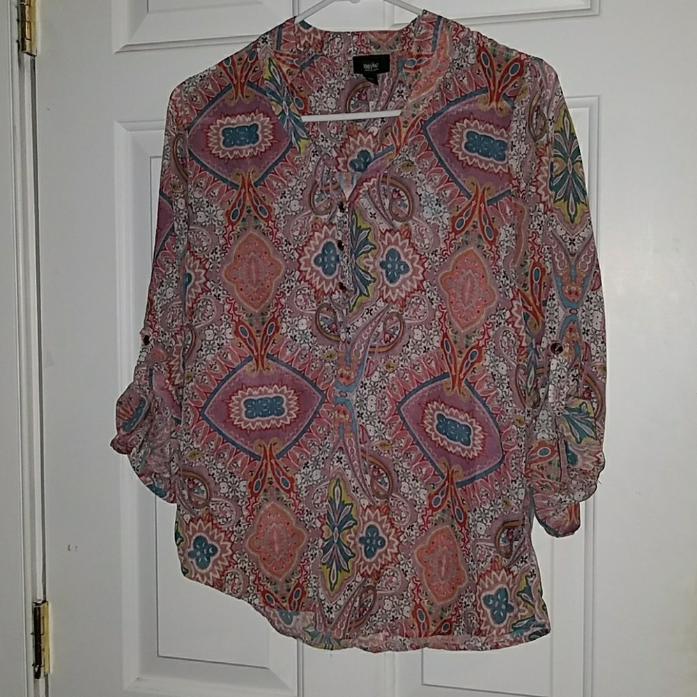 Paisley button up