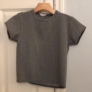 Checkered Brandy Melville shirt