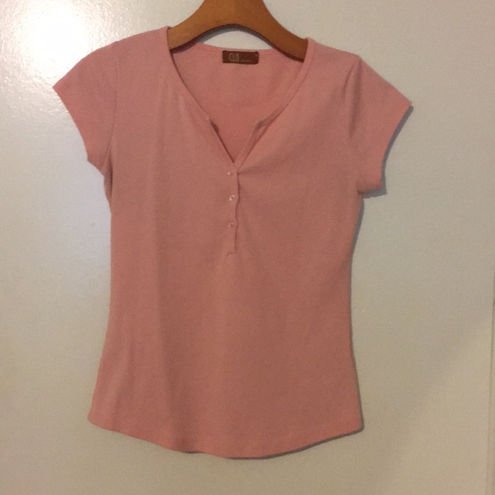 Light Pink Vintage Top