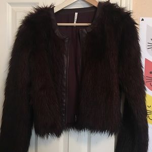 Willow & Clay Faux Fur Jacket