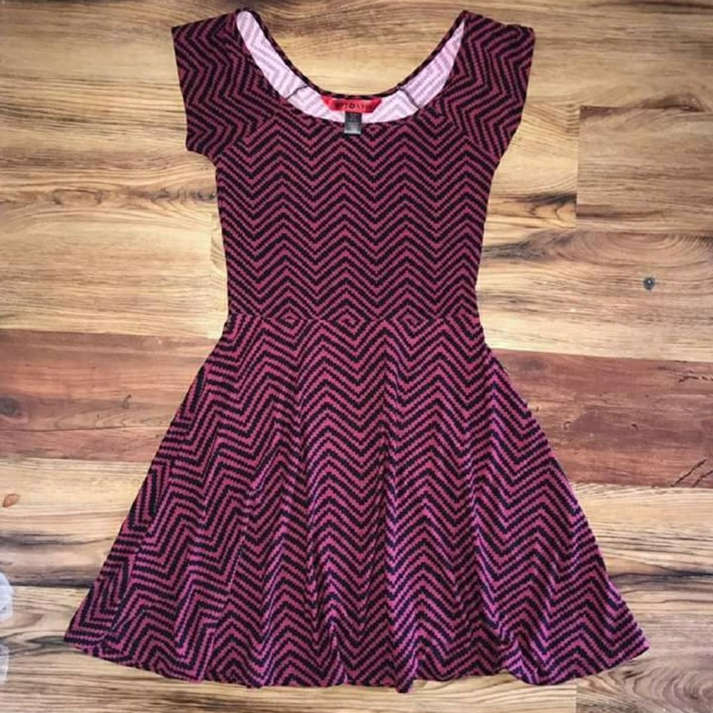 Hot Kiss Skater Dress